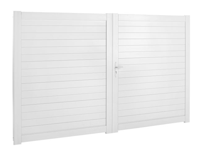 Portail PVC Emna H.1,8 x l.3,5 m