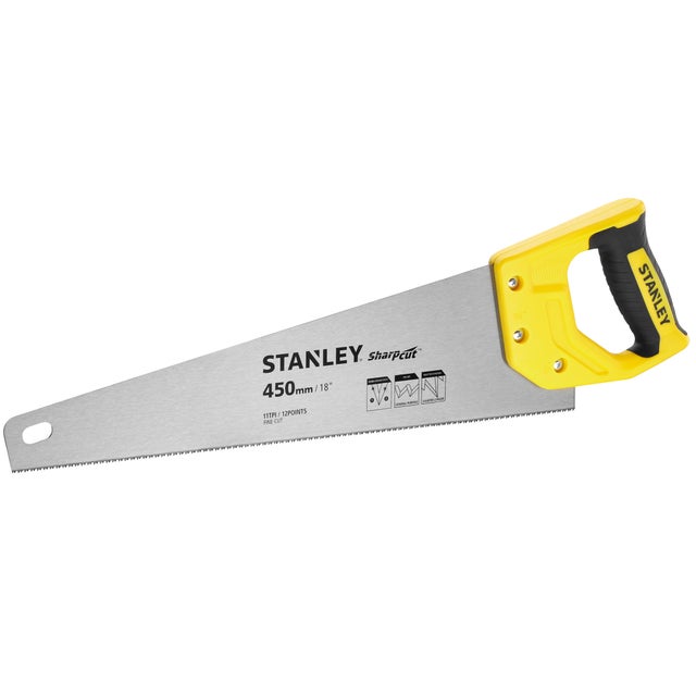 Scie égoïne 450 mm Sharpcut - STANLEY