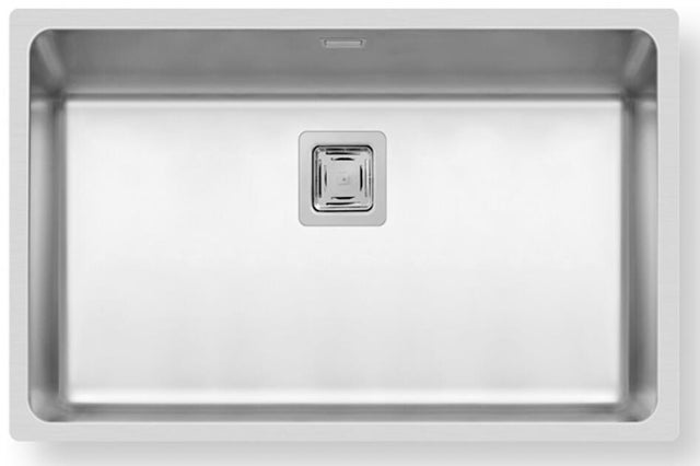 Cuve rectangulaire à encastrer ou sous plan en inox 70 cm - 