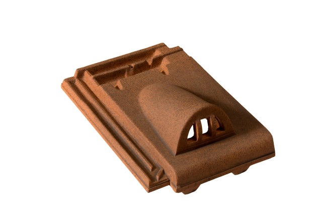 Tuile chatière+grille Regence brun vieilli - MONIER