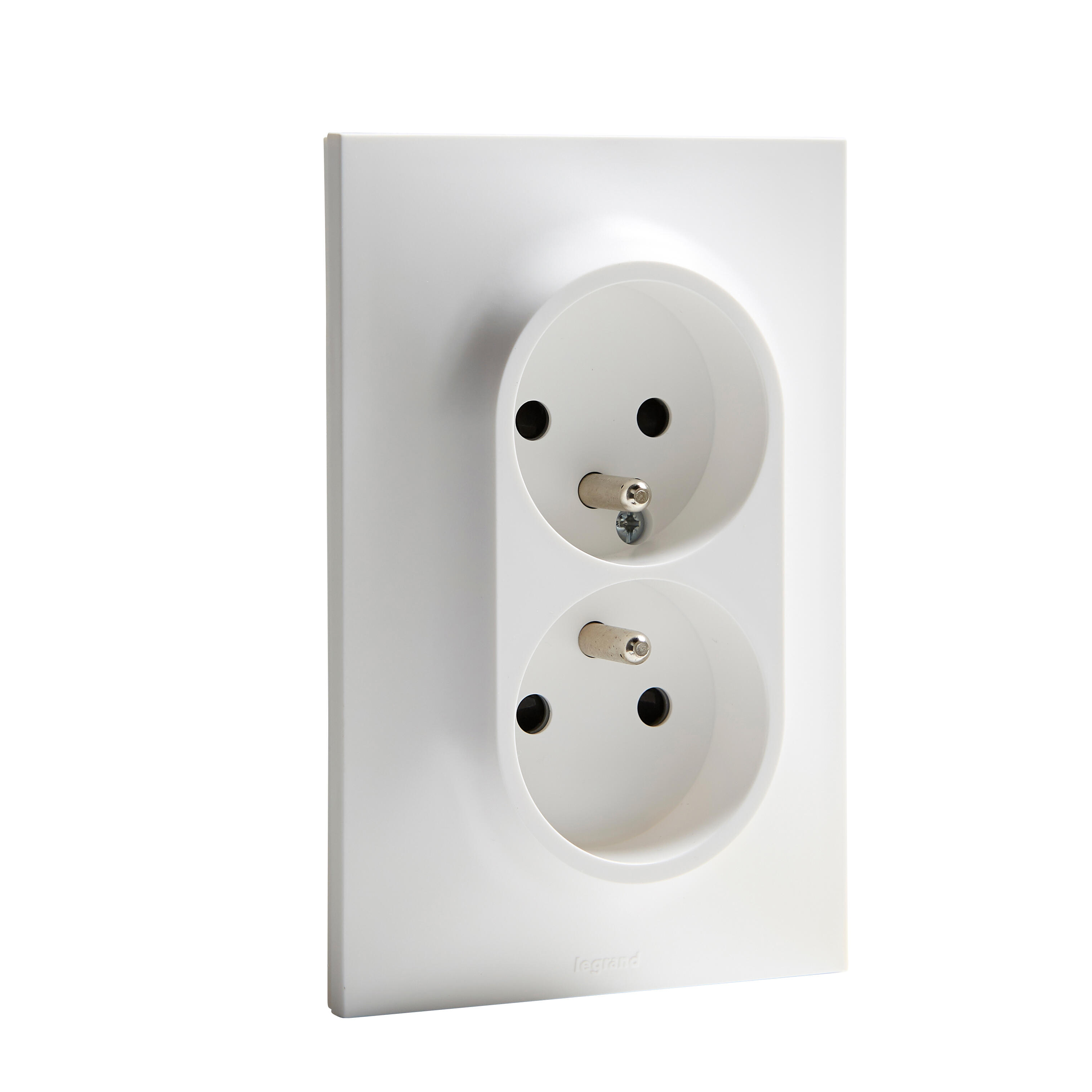 Prise Double Legrand Neptune 2P+T - Fixation Vis/griffes, Neuve Dans Son Emballage