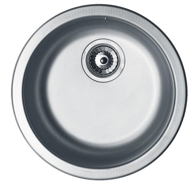 Cuve ronde à encastrer en inox 45 cm