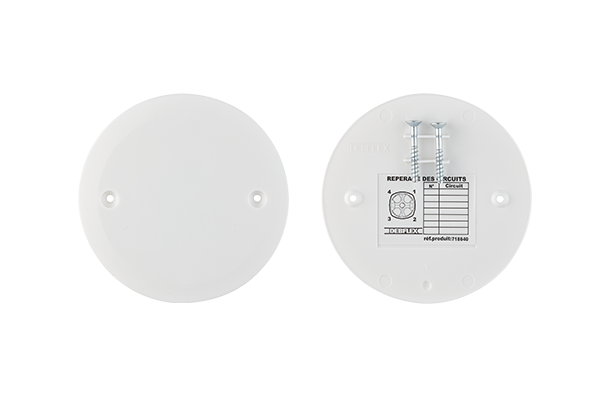 Couvercle pour Boîte d'encastrement Diam.86 mm  - DEBFLEX