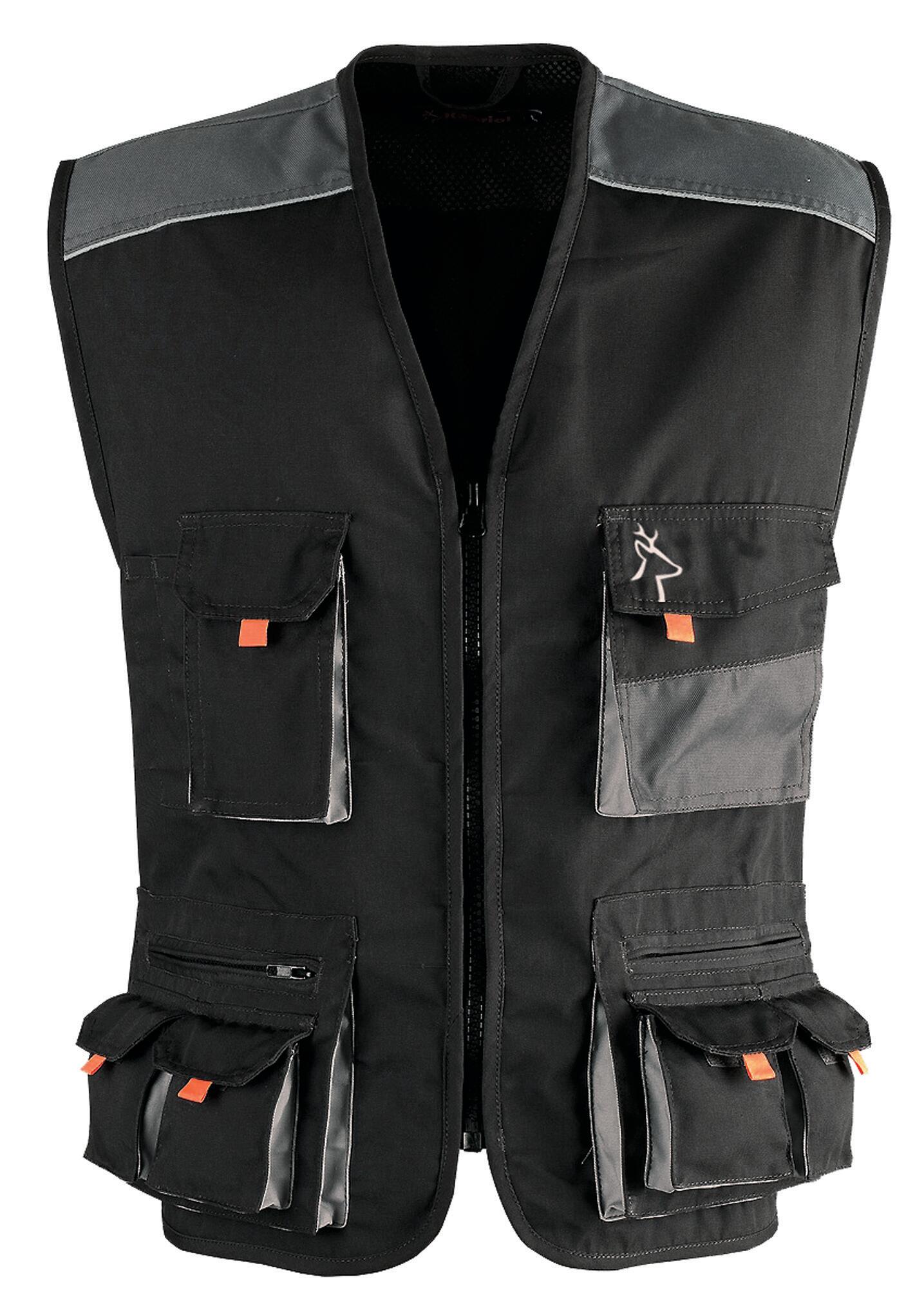 Gilet de travail multipoches, résistant et chaud GEEK Gilet de travail multipoches, résistant et chaud GEEK