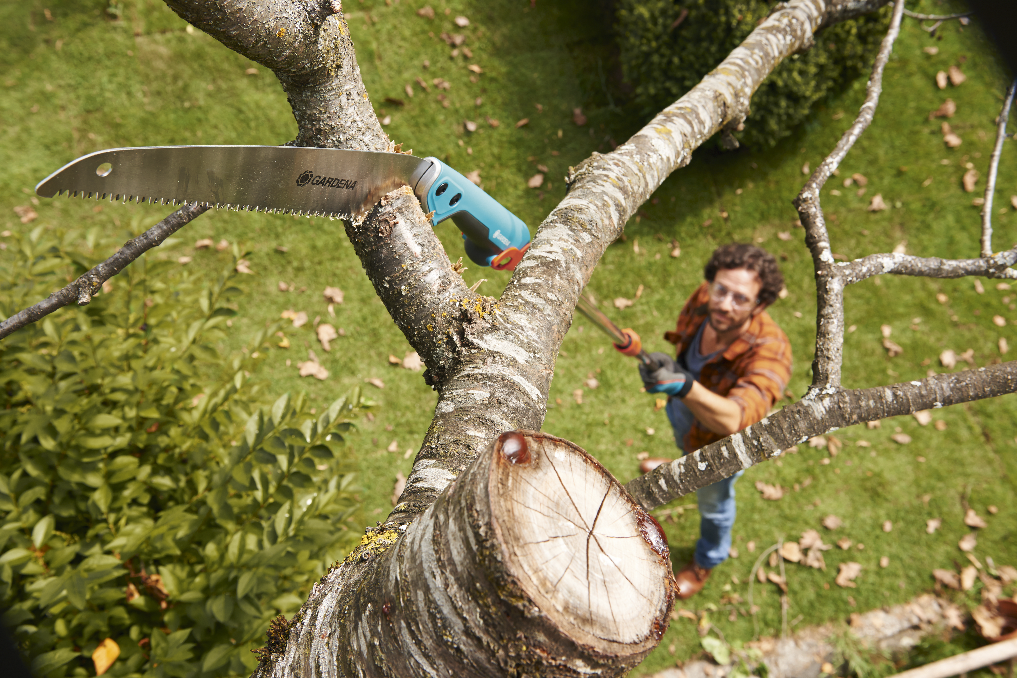 Scie elagage GARDENA Combisystem 8737-20, lame 13.5 mm - 4