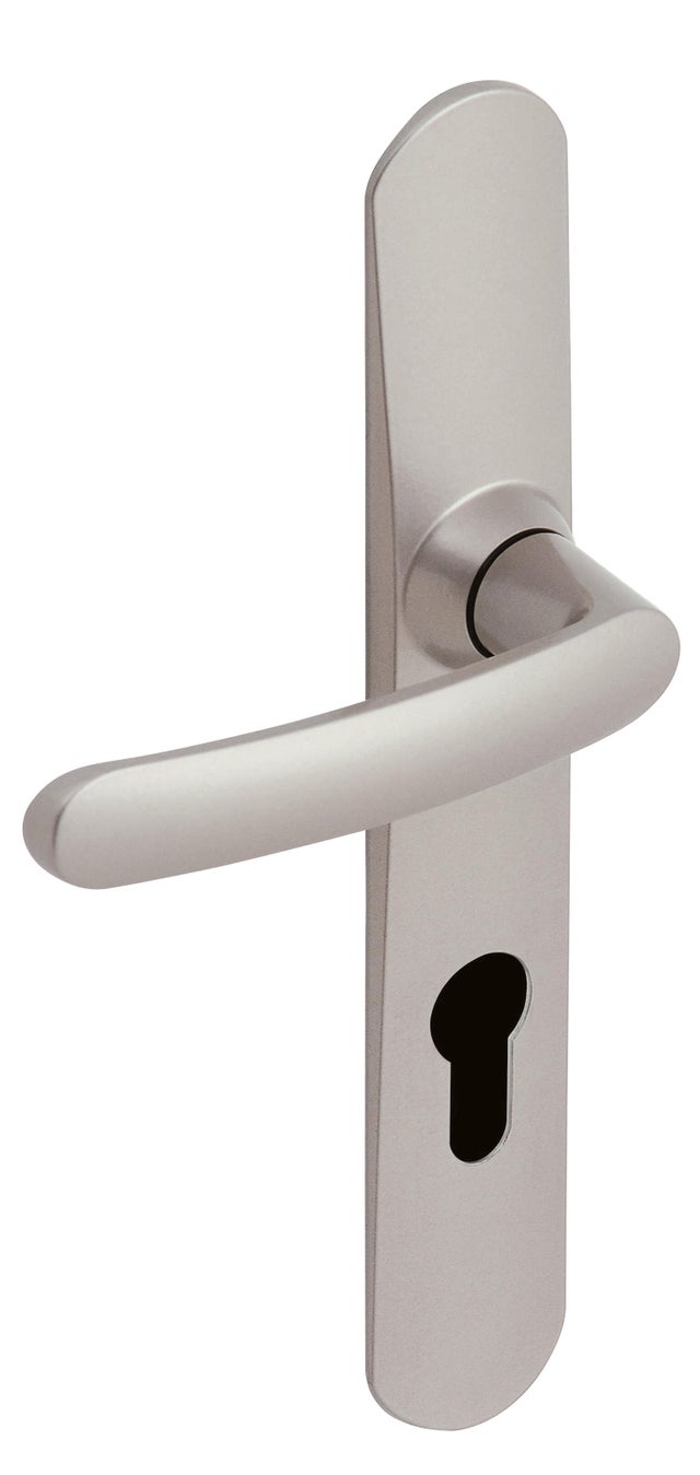 Poignées de porte chrome entraxe 165 mm Slim Zamak x2 - VACHETTE