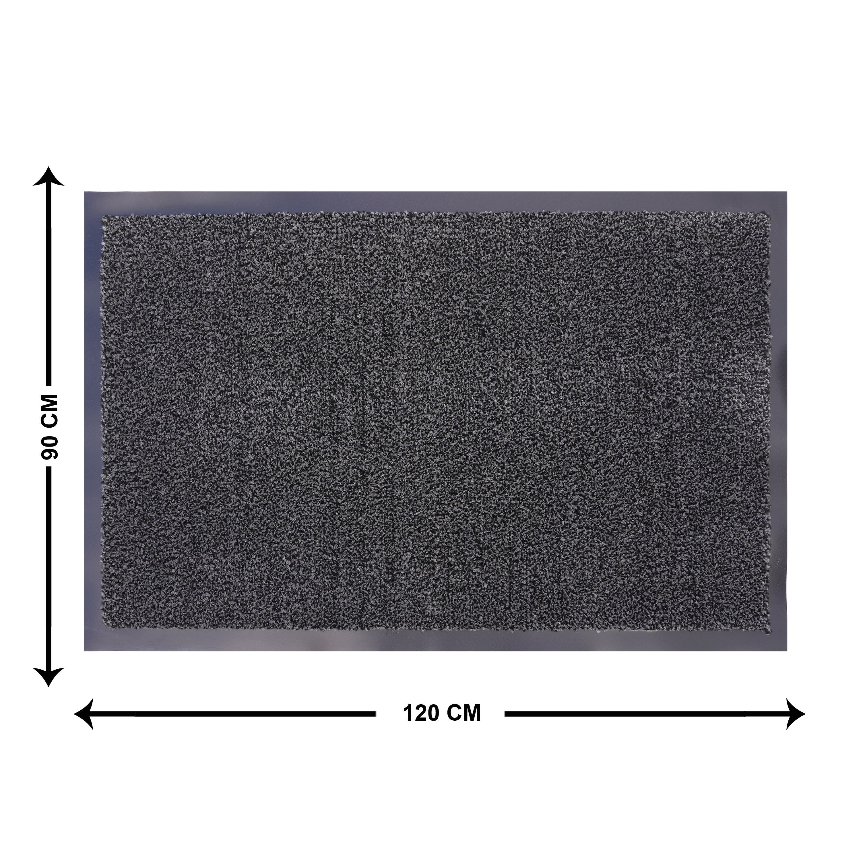 Tapete de entrada INSPIRE GABRIEL 90X120CM CINZENTO - 5