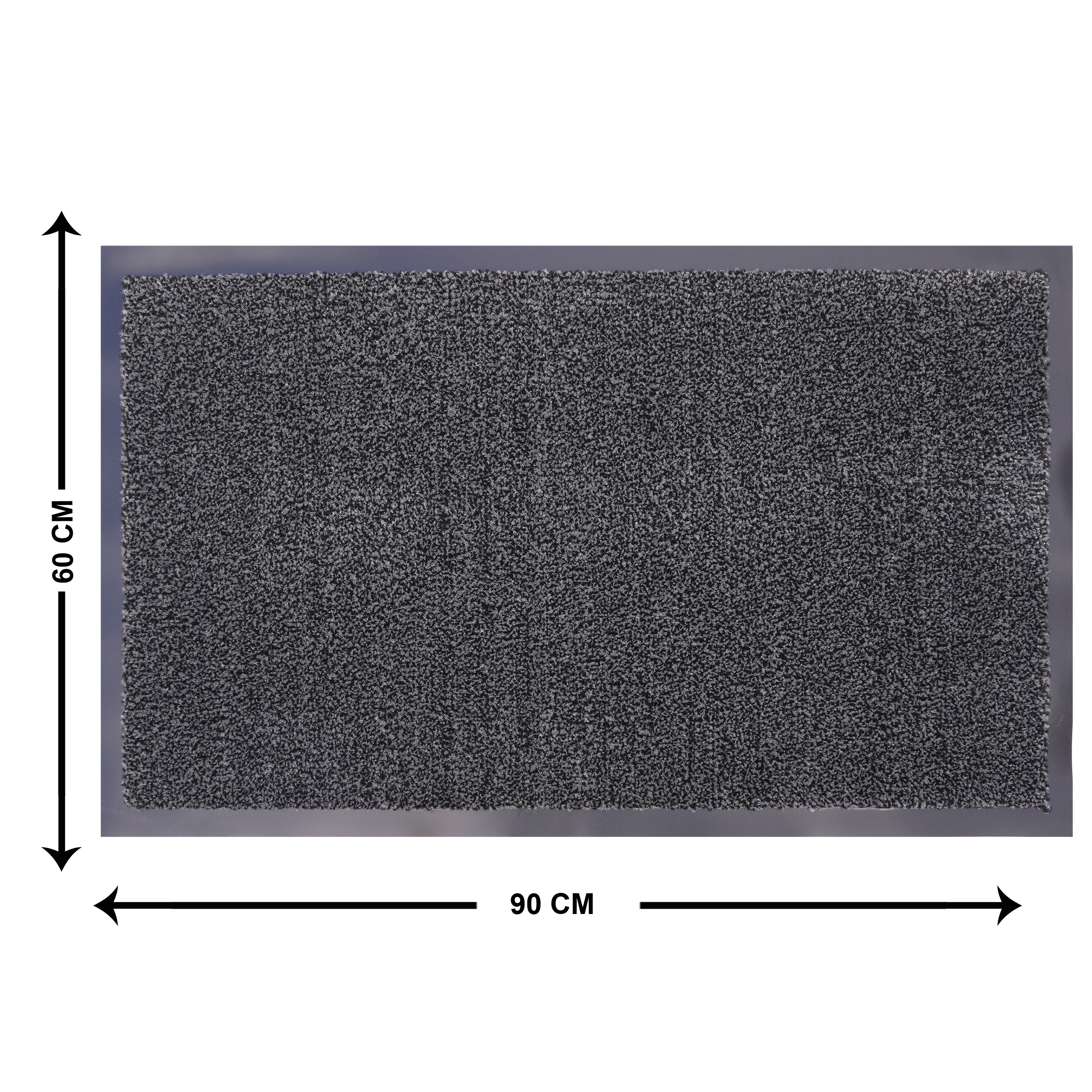 Tapete de entrada INSPIRE GABRIEL 60X90CM CINZENTO - 4