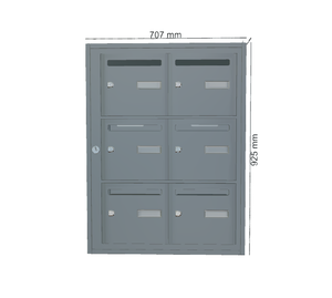 Boîte Aux Lettres Collective | Leroy Merlin