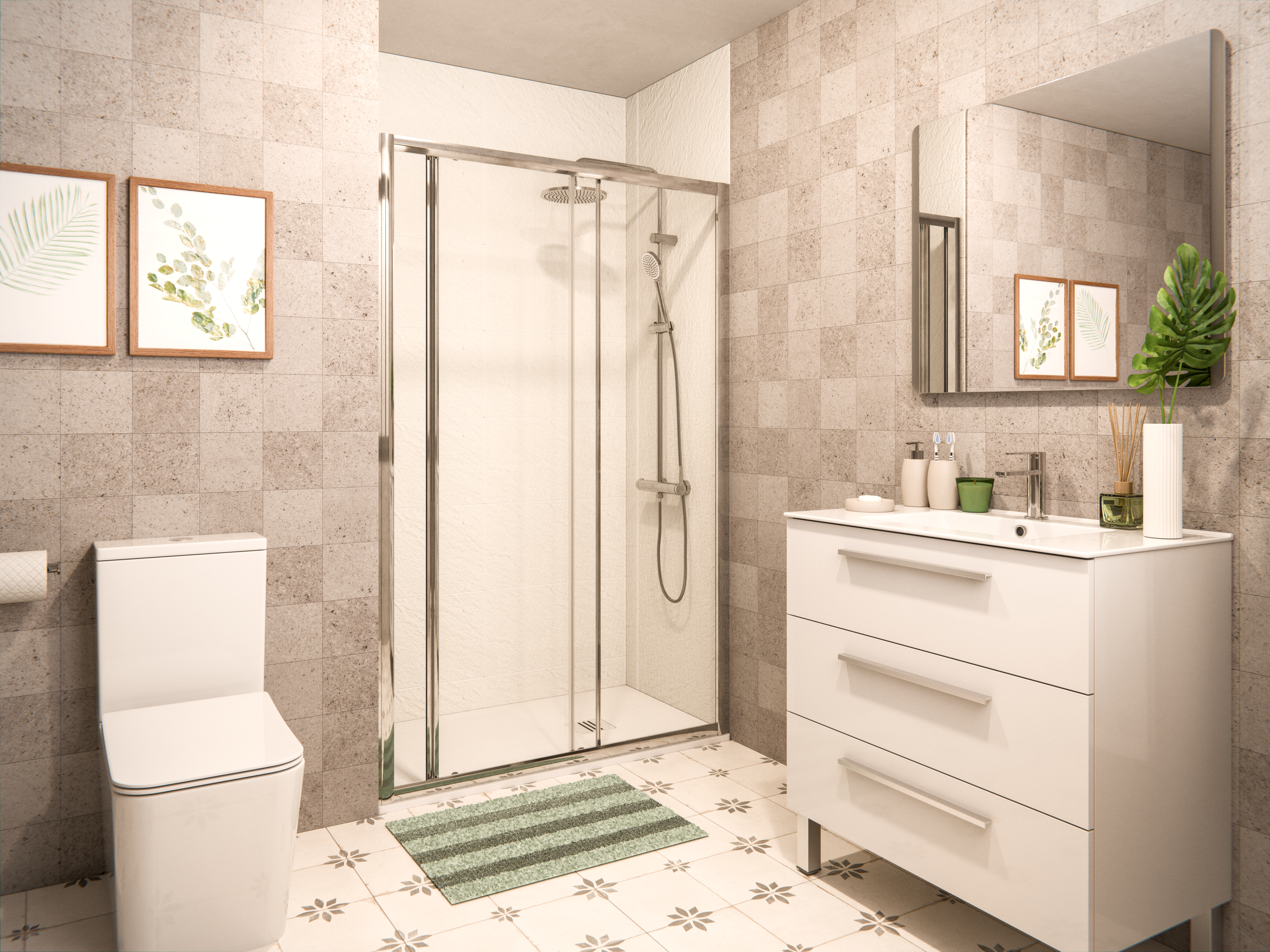 Grifo de lavabo SENSEA Essential monomando cromo brillo. Apertura en frío. Acero inoxidable - 4