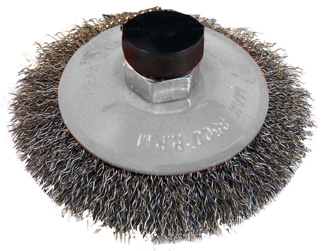Brosse abrasive pour meuleuse Diam.100 mm  - FARTOOLS - TECNUM