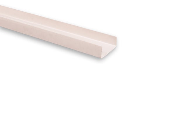Nez de cloison PVC blanc 20x74x20 mm L.2,6 m - CQFD