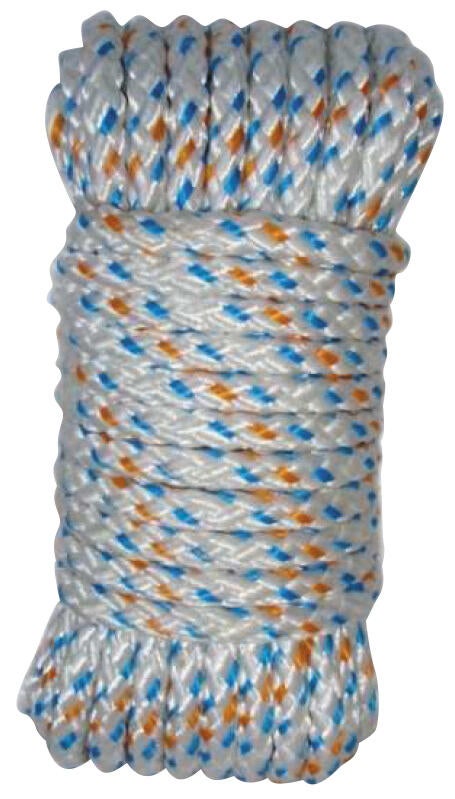 Corde polyester tressée Diam. 6 mm Long. 10 m
