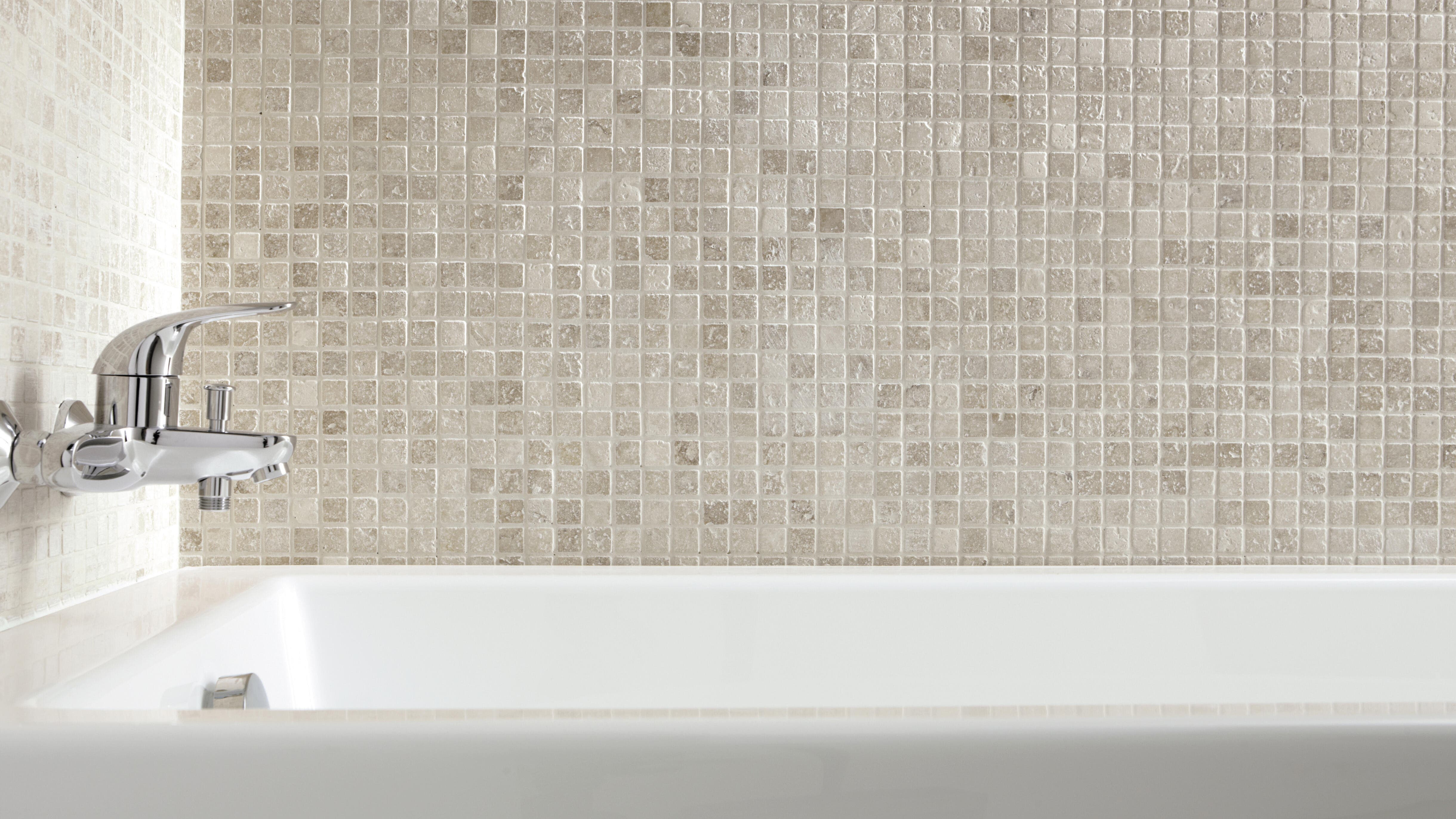 Mosaïque travertin