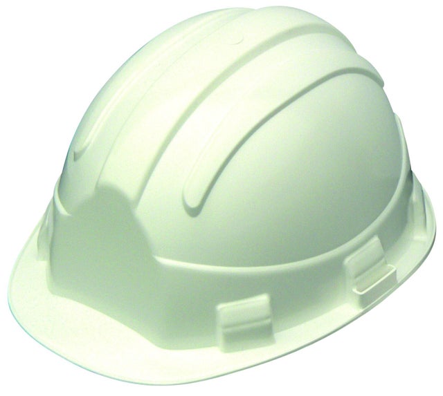 Casque de chantier blanc OPALE - TALIAPLAST 