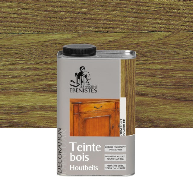 Teinte bois chêne foncé 950 ml - LES ANCIENS EBENISTES