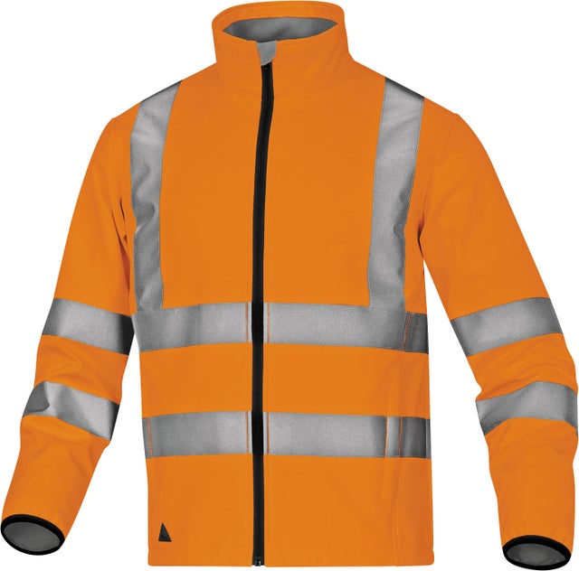 Veste de travail haute visibilité orange T.XL - DELTA PLUS