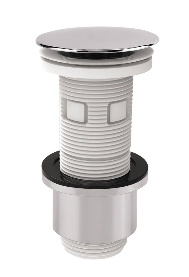 Bonde universelle lavabo Digiclic ou fixe avec ou sans trop plein Haut.100 mm - VALENTIN - 
