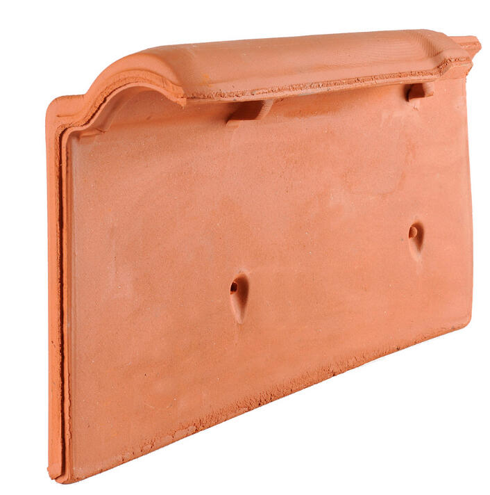 Tuile de rive à rabat gauche à recouvrement amarante - EDILIANS | Bricoman