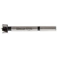 Fraise à Bois D'encastrement Wolfcraft 3303000 – Acier WS, Diamètre 40 Mm, Longueur 53 Mm, Queue 8 Mm