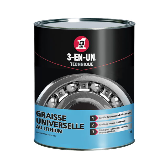 Graisse au lithium - 3-EN-UN