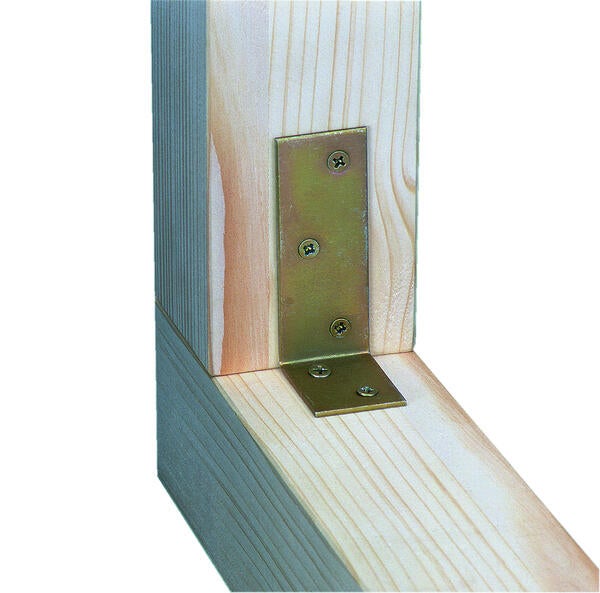 Equerre poutre acier galvanisé, L.40 x h.80 x l.30 mm ALBERTS - 3
