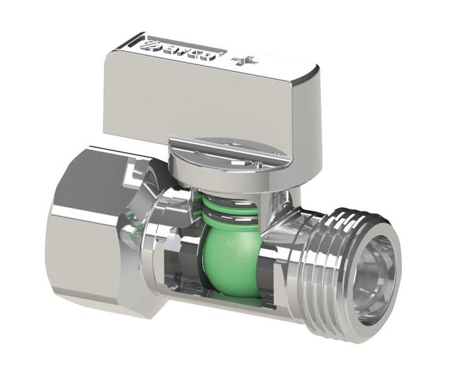 Robinet d'arrêt WC anticalcaire mâle-femelle 15X21-15X21 - ARCO