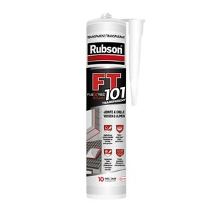 Mastic multi-usage transparent 280 ml Ft101 - RUBSON