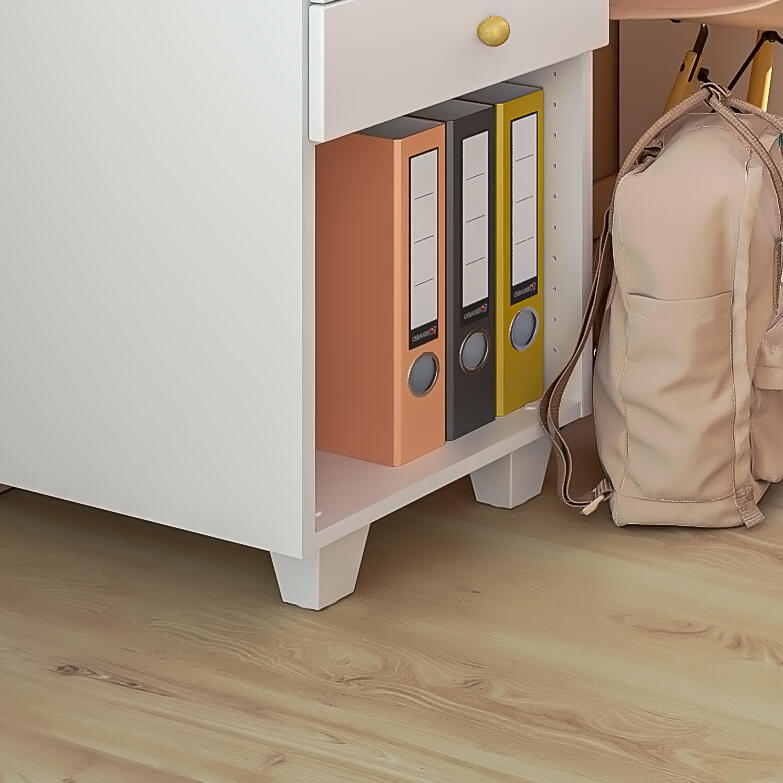 Lot de 2 pieds STANDERS pour meubles Evo'M Tim Blanc - 2