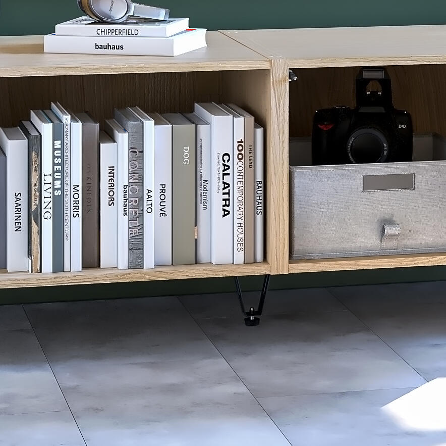 Pied central STANDERS Noir pour meuble Evo'M - 2