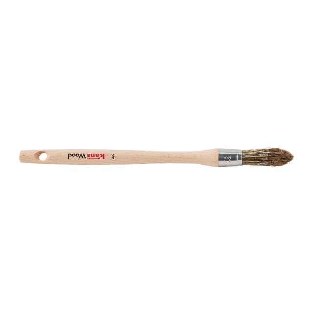 Pinceau brosse à rechampir pour lasure N°3/0 - KANA