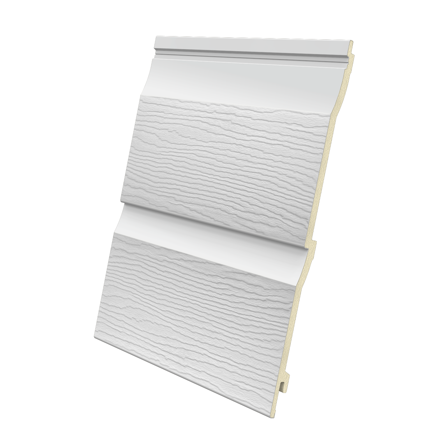 Lot de 2 Clins PVC double lame blanc l.33,3 x L.500 cm - FREEFOAM ...