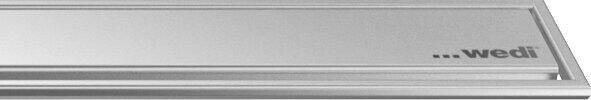 Barrette de finition standard plus, acier inoxydable, 800mm - WEDI