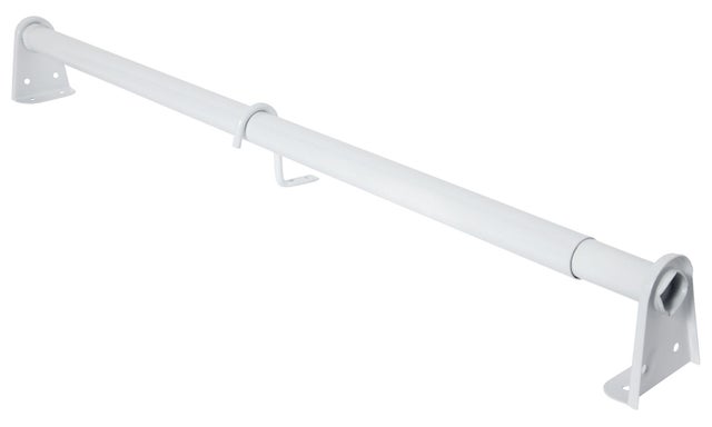 Barre de penderie télescopique 68 à 120 cm
