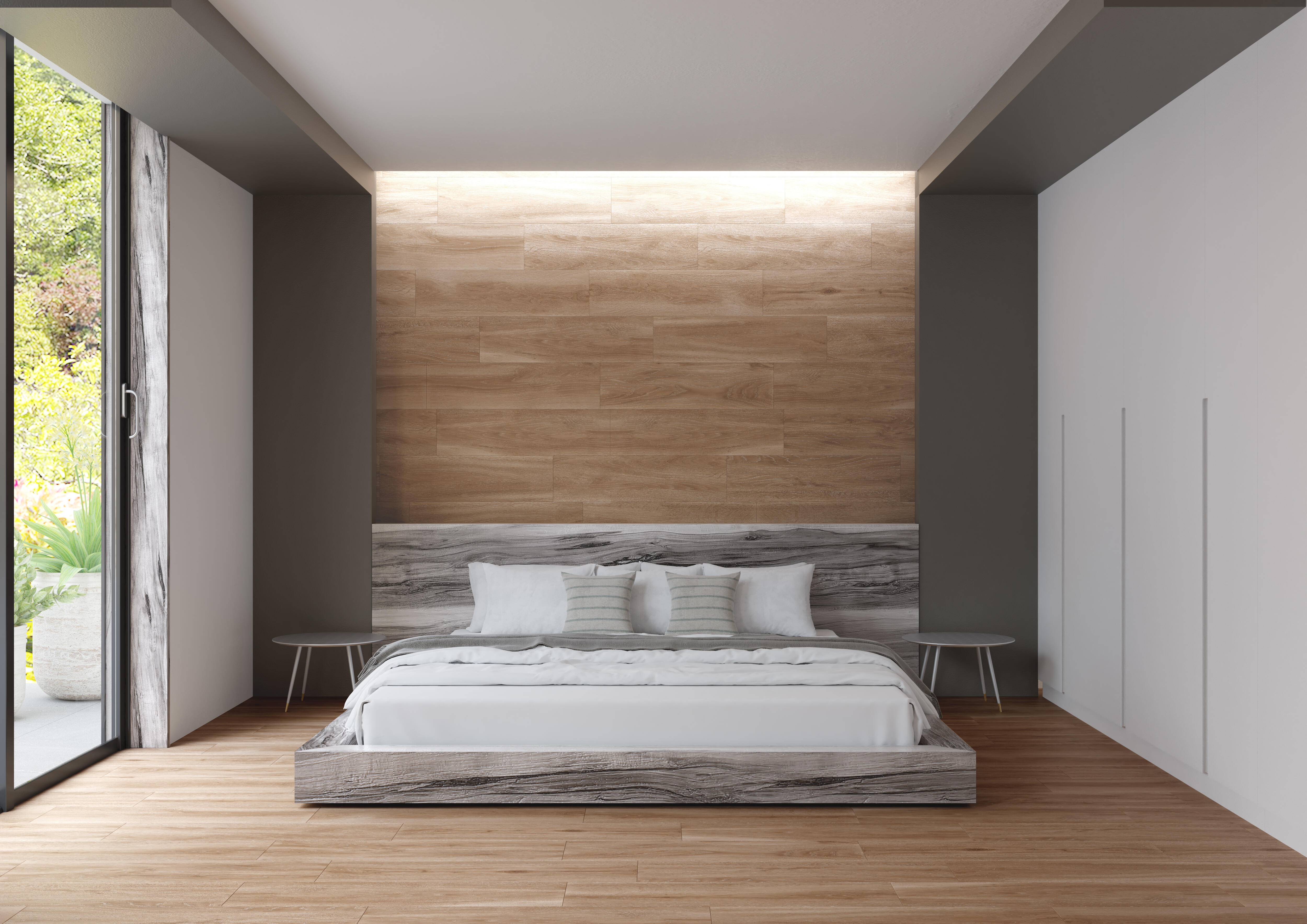 Suelo porcelánico Tokyo efecto madera natural 20x75 cm C1 - 4