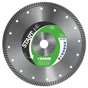 Disque diamant grés/céramique pour carrelage Diam.125 Mm Disque diamant grés/céramique pour carrelage Diam.125 Mm