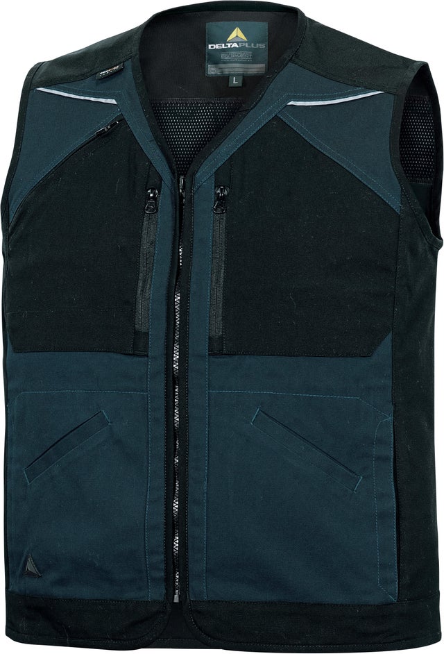 Gilet de travail bleu marine T.L Mac originals 2 - DELTA PLUS