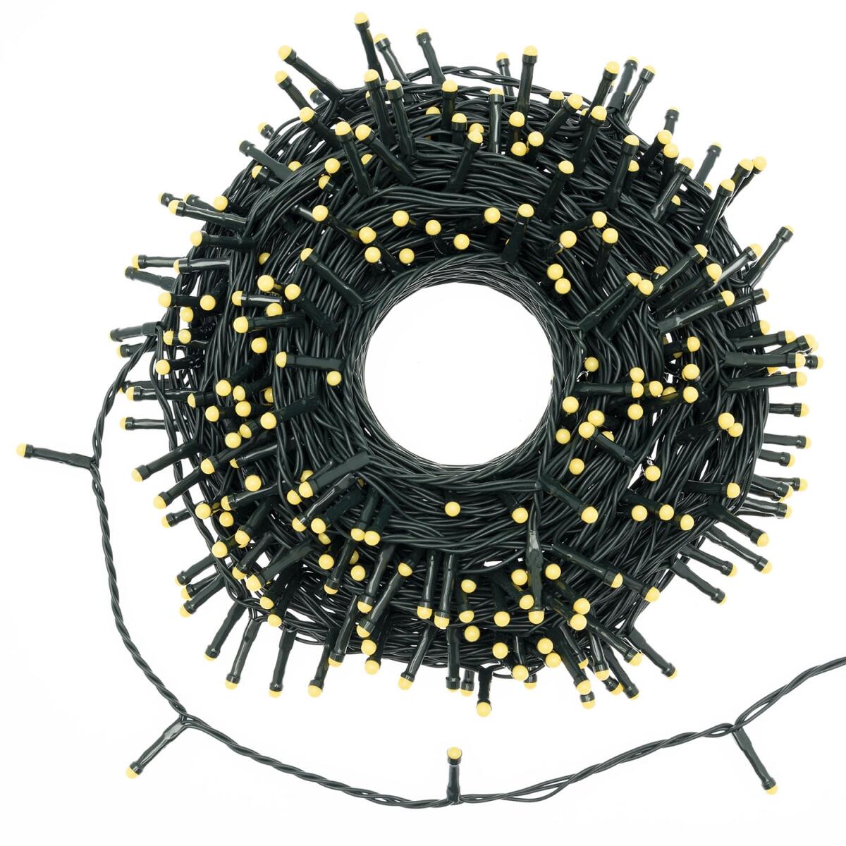 Tubo di luce a led 500 lampadine LED bianco caldo 6 m programmabile - 4