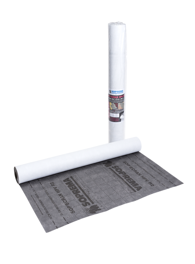 Ecran de sous-toiture HPV R2 QB, rouleau de L.30 x l.1 m Sop'écran - SOPREMA