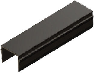 CLOSOIR ALUMINIUM POUR POTEAU KLOSUP, HT 1.20M