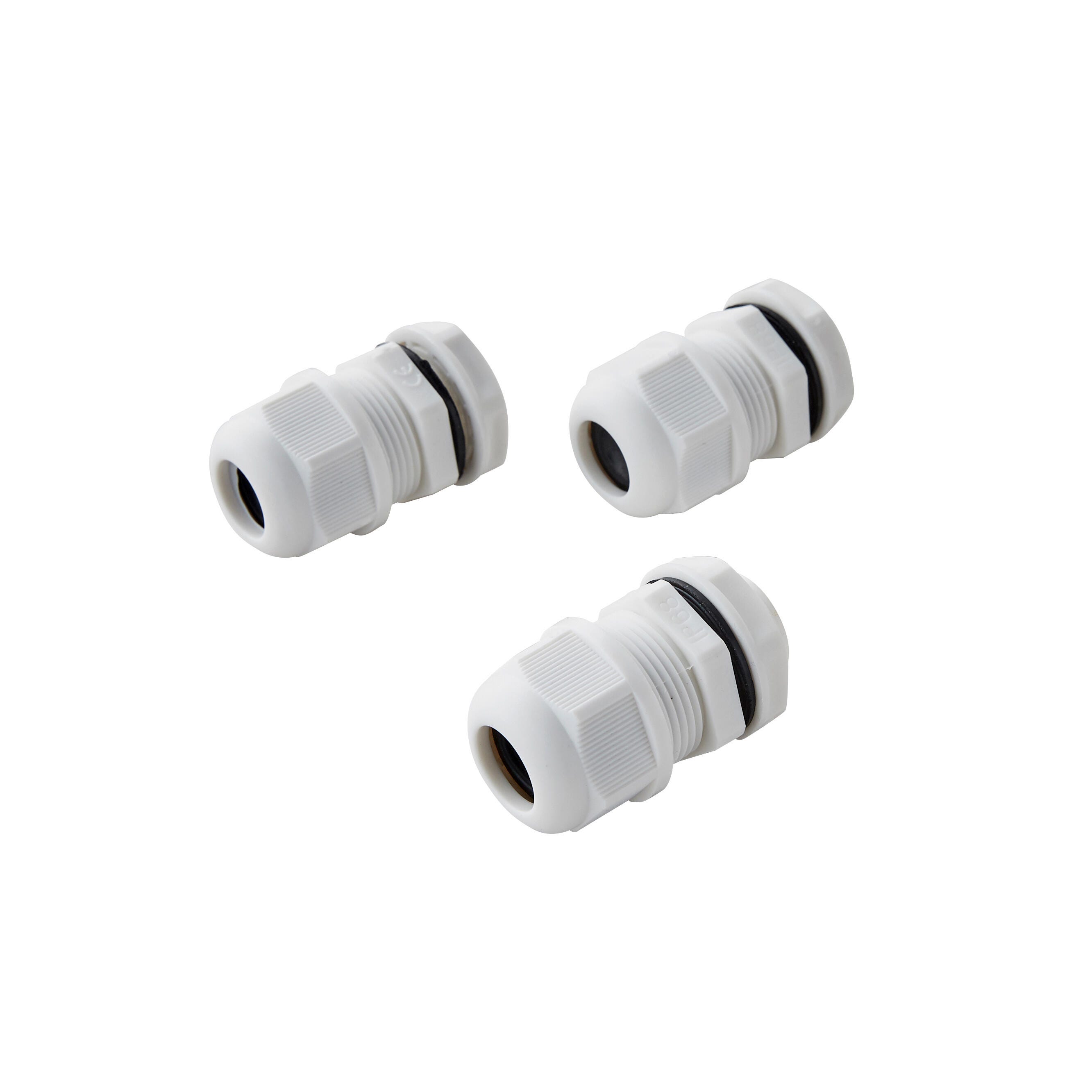 Lot De 10 Presse-Étoupes NPT 3/4 En Nylon Blanc - Étanches Et Faciles à Installer