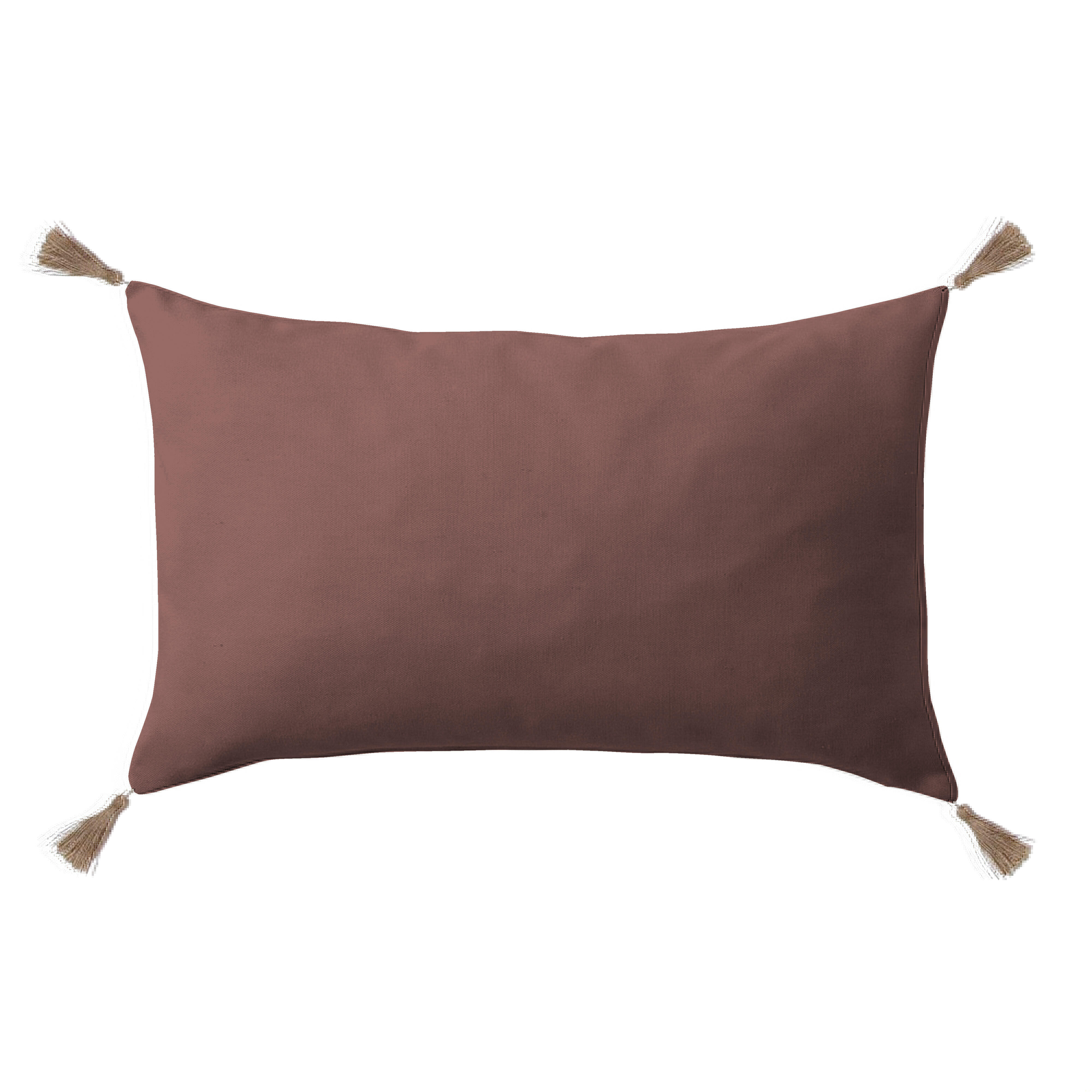 Almofada decorativa reversível Cottage Valentina Algodão rosa 50x30cm - 2