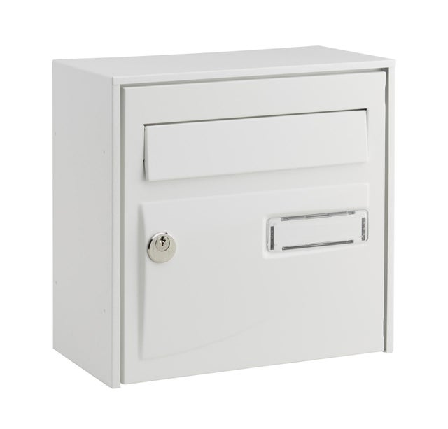 Boîte aux lettres compacte 1 porte blanche - DECAYEUX Probat