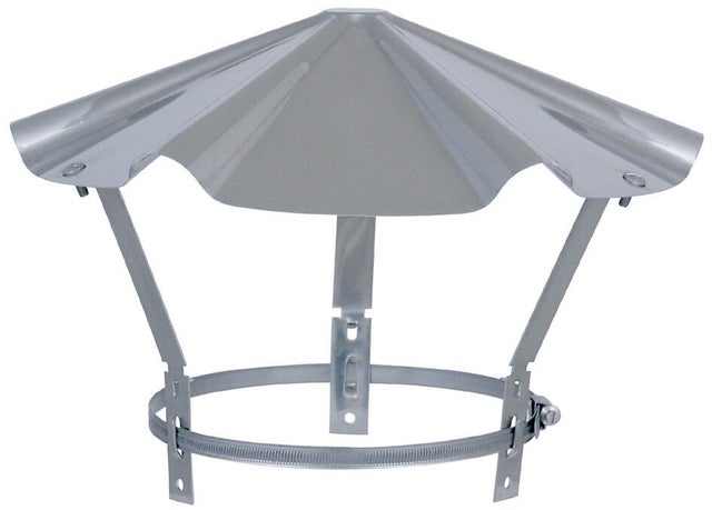 Chapeau chinois inox N°A1 (80 à 125 mm)