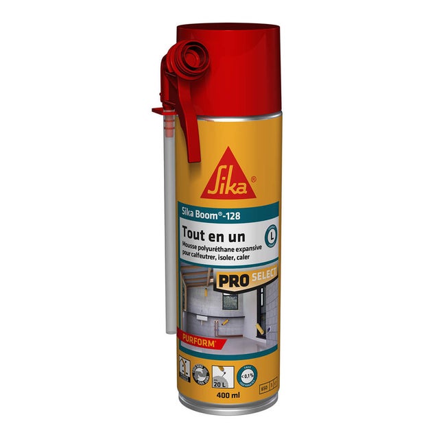 MOUSSE PU SIKABOOM 128 TOUT EN 1 400 ML