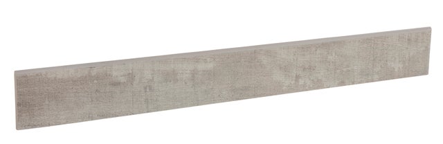 Plinthe gris effet bois l.9,5 x L.80 cm Palazzo