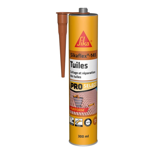 Mastic colle Sikaflex Tuiles terre cuite 300ml - SIKA 