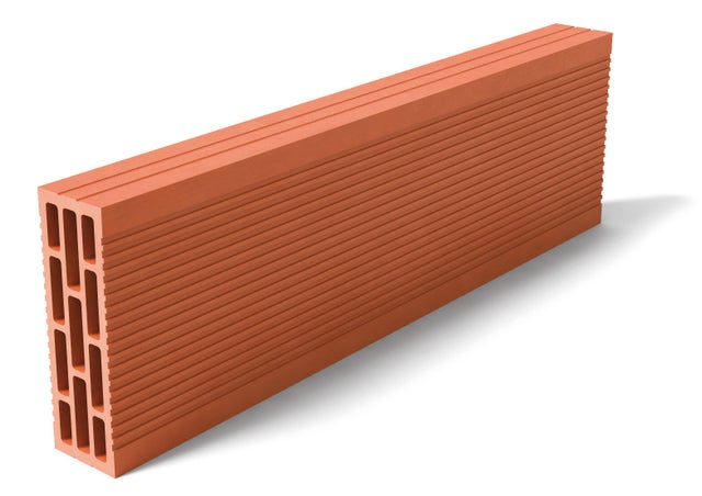 Brique de construction cloison NF l.6.5 x L.57 x H.20 cm - R=0.30