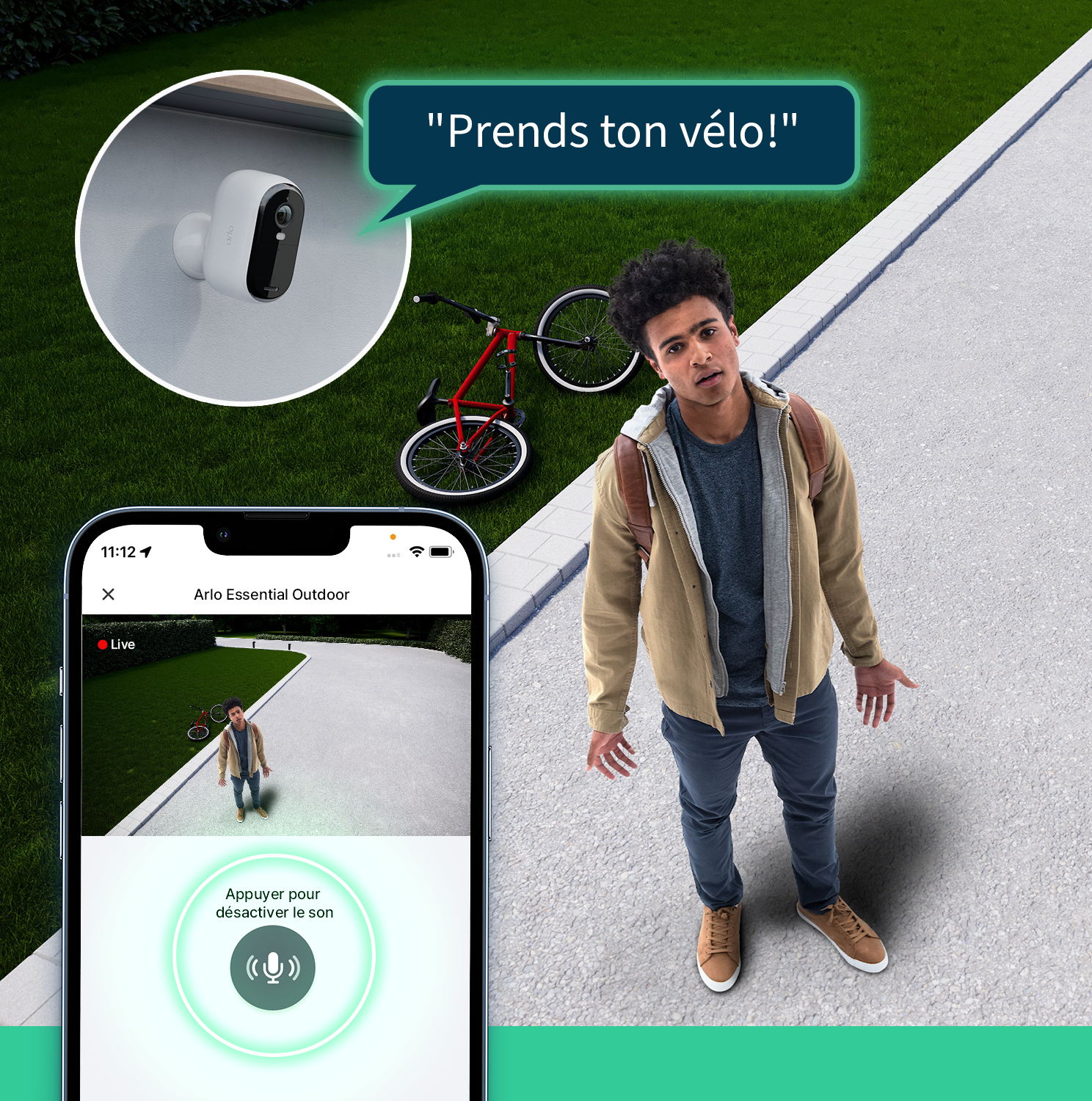 Pack de 2 caméra essential HD extérieure sans fil Arlo - 7