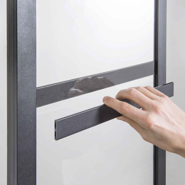 Pareclose adhésive noire